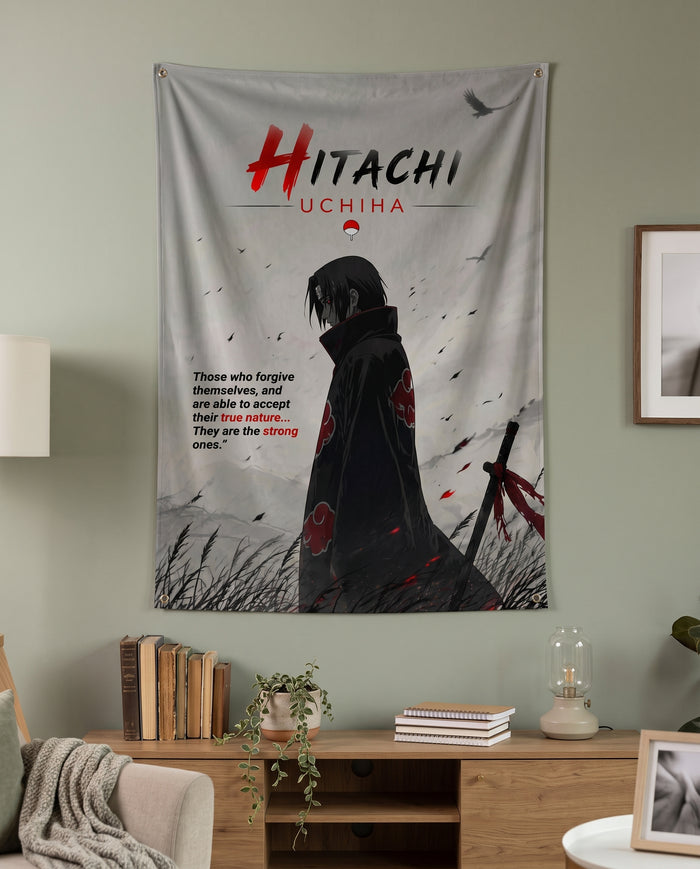 Itachi Uchiha Anime Wall Tapestry