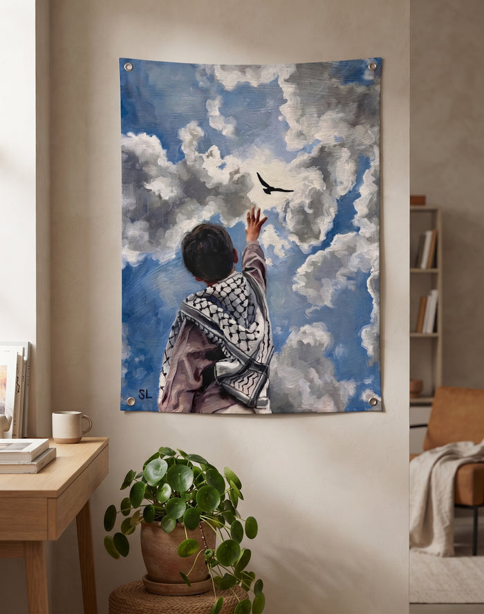 Palestine Beauty Wall Tapestry