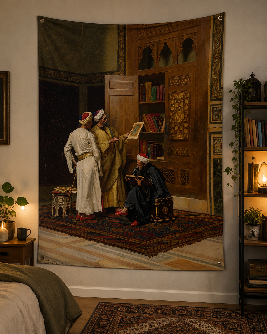 Islamic Golden Age Wall Tapestry