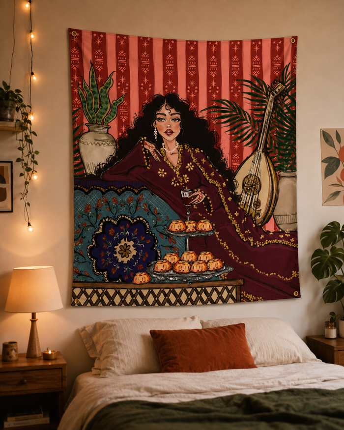 Women Art Wall Tapestry