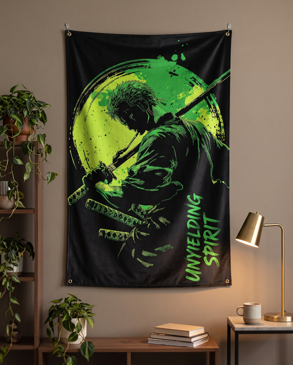 Zoro Swordsman Wall Tapestry