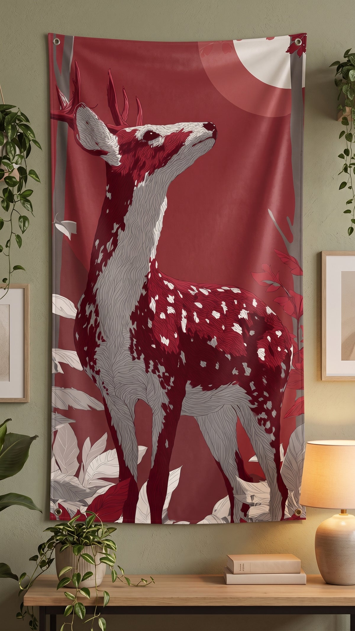Daring Deer Wall Tapestry