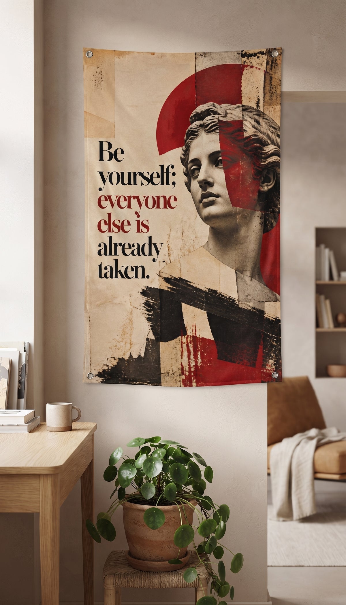 Be Yourself Quotation Tapestry