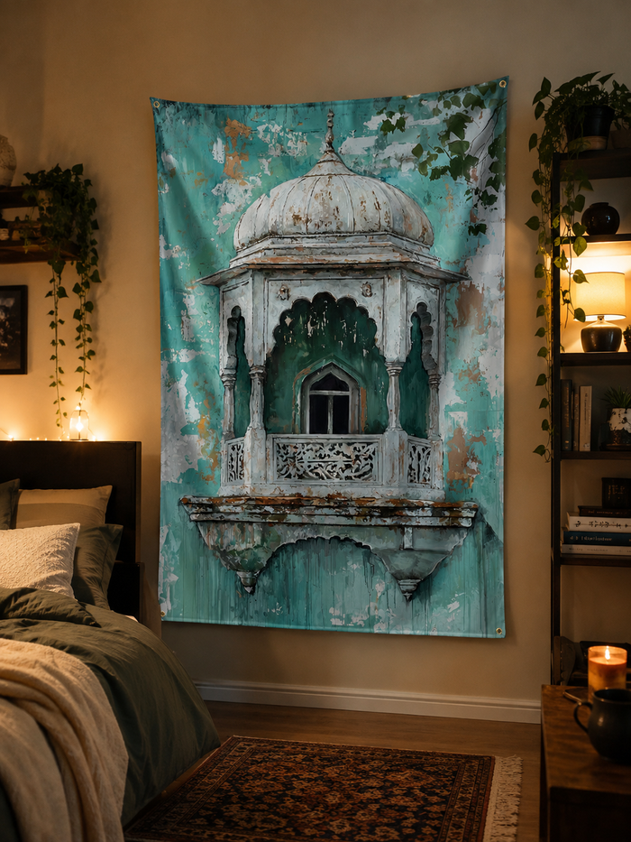 Feroza Turquoise Heritage Tapestry