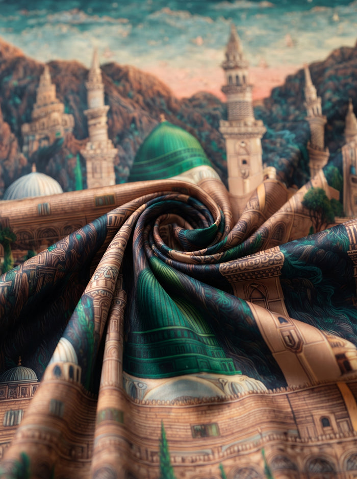 The Prophet's Mosque Wall Tapestry