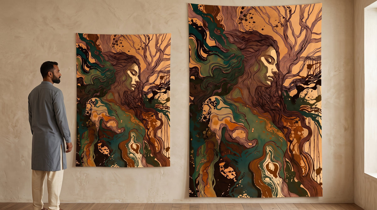 Mother Nature Wall Tapestry