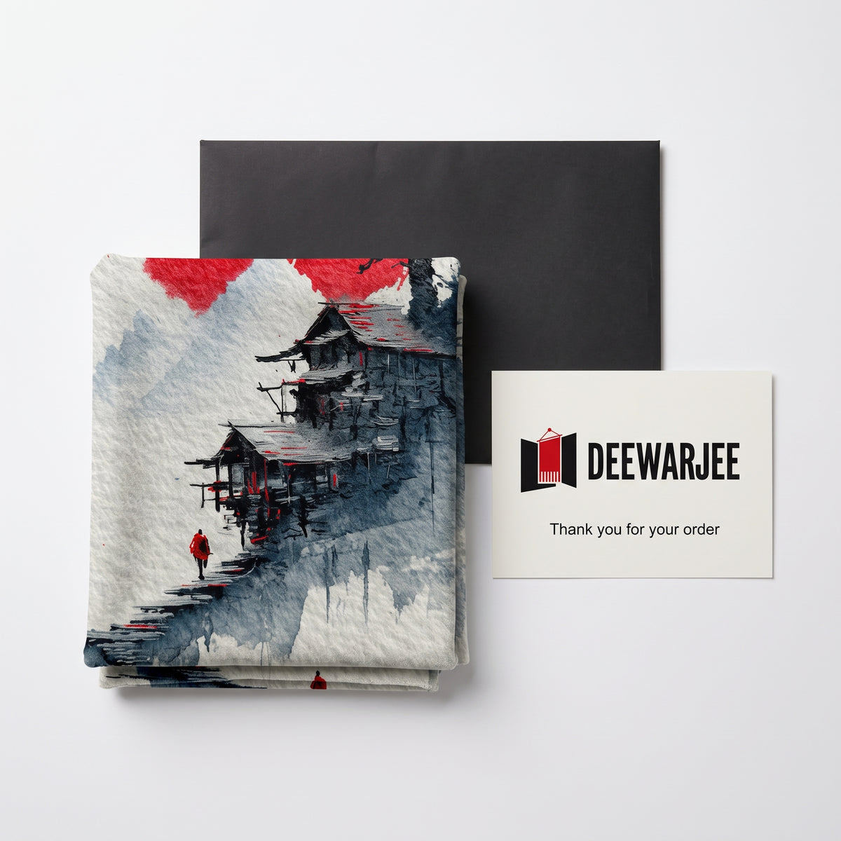 Red Sun Wall Tapestry
