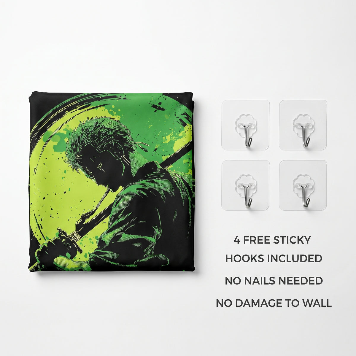 Zoro Swordsman Wall Tapestry