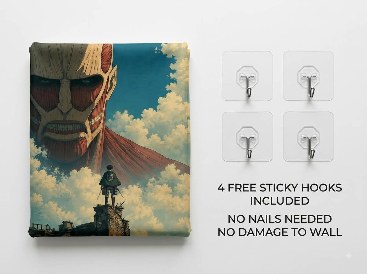 Attack on Titan Anime Wall Tapestry