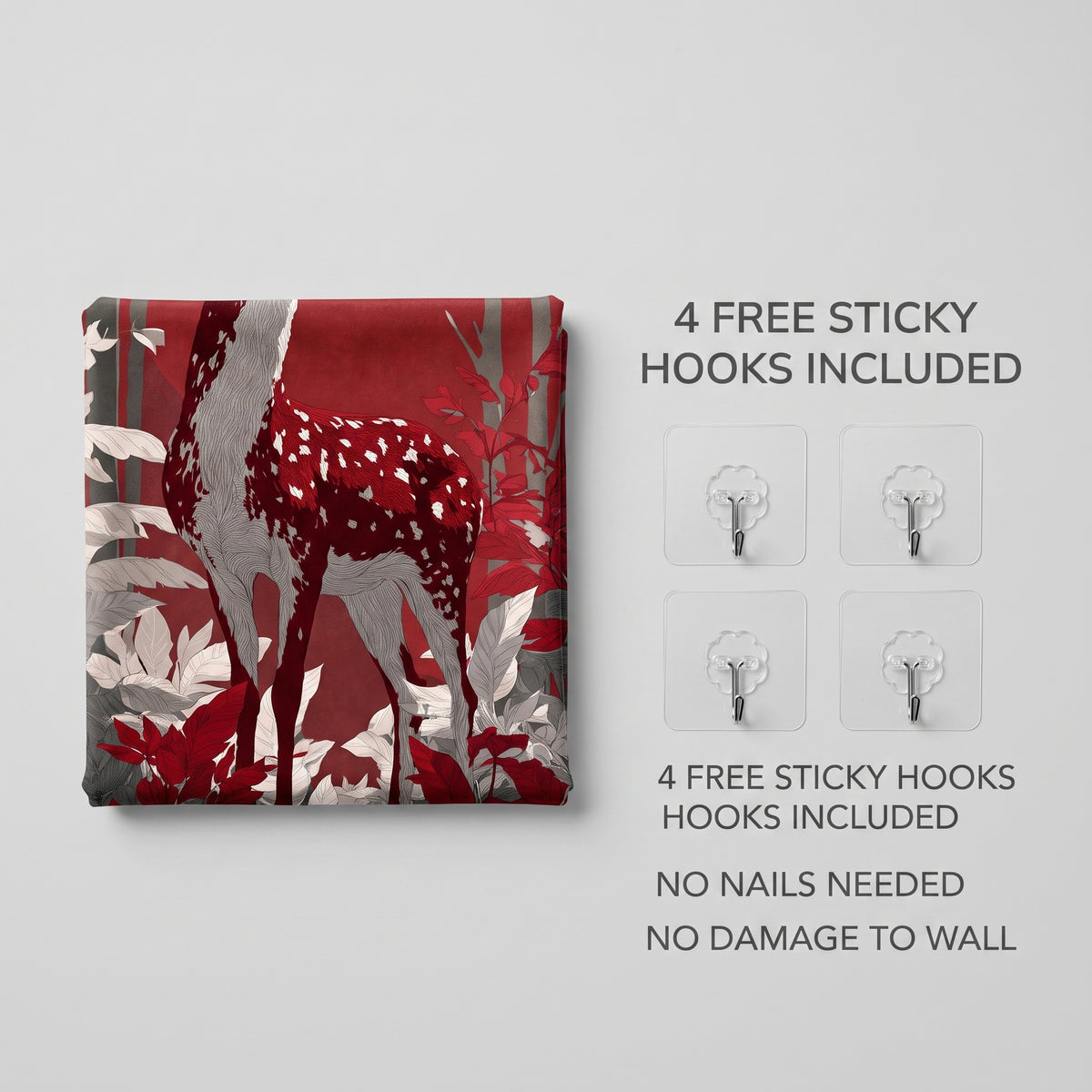 Daring Deer Wall Tapestry