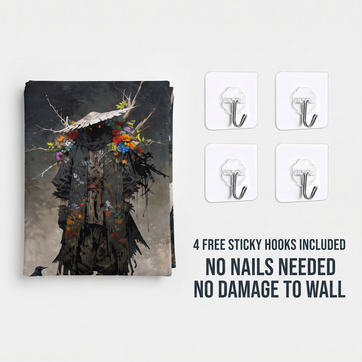 Japanese Ronin Wall Tapestry