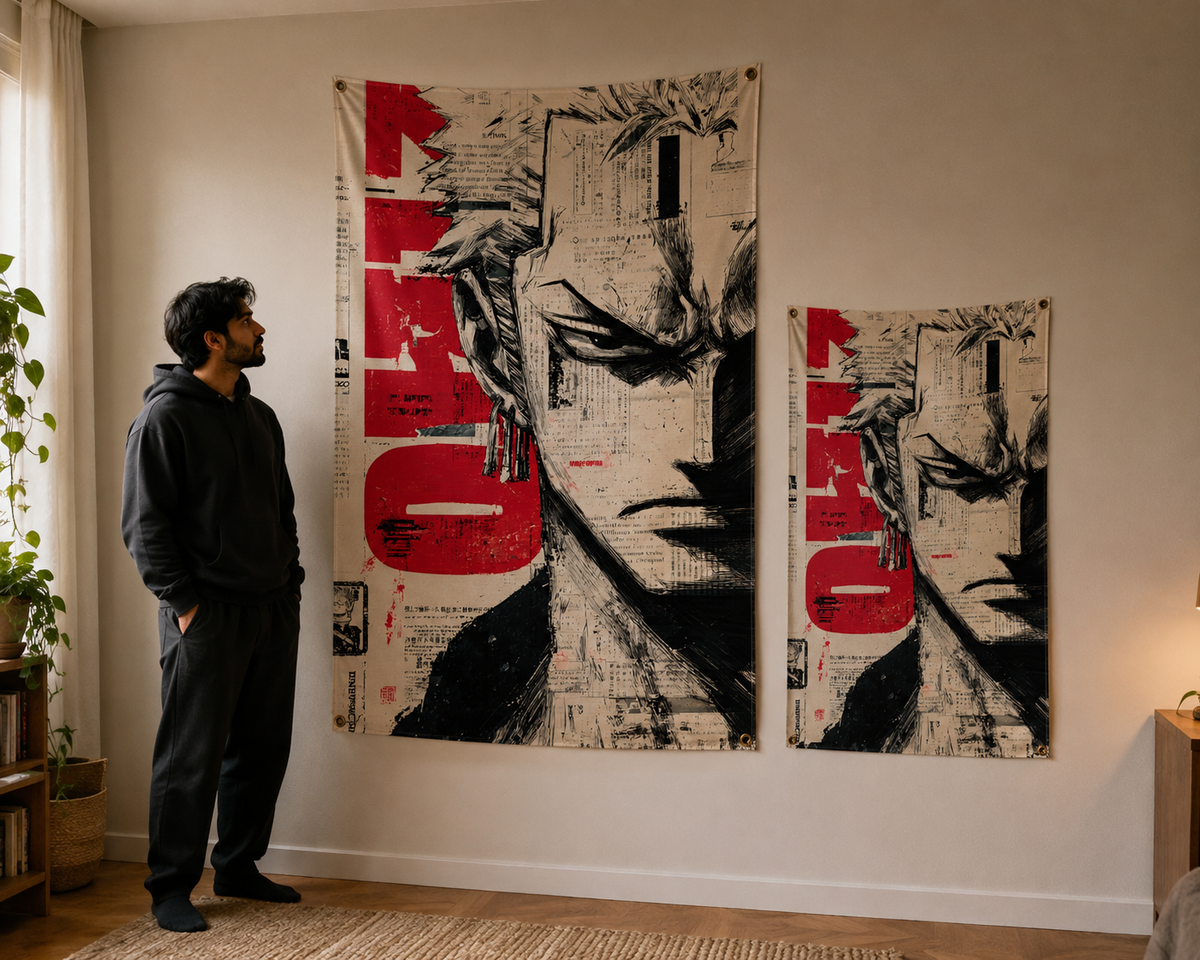 Zoro One Piece Wall Tapestry