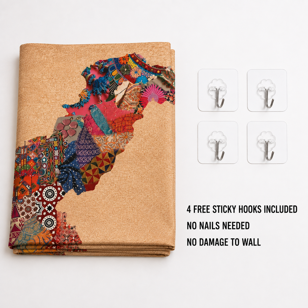 Pakistan Heritage Wall Tapestry