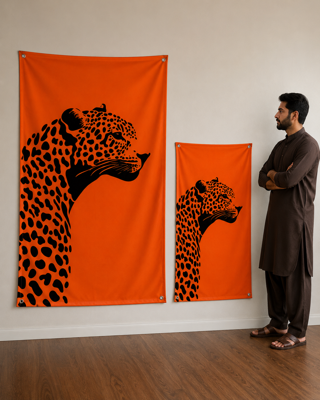 Cheetah Wildlife Wall Tapestry