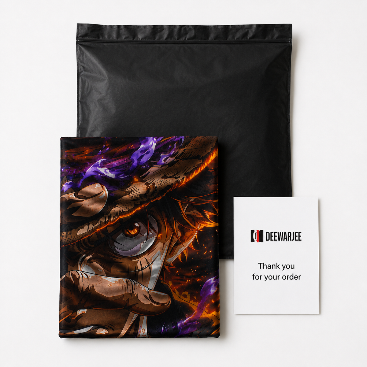Angry Luffy Wall Tapestry