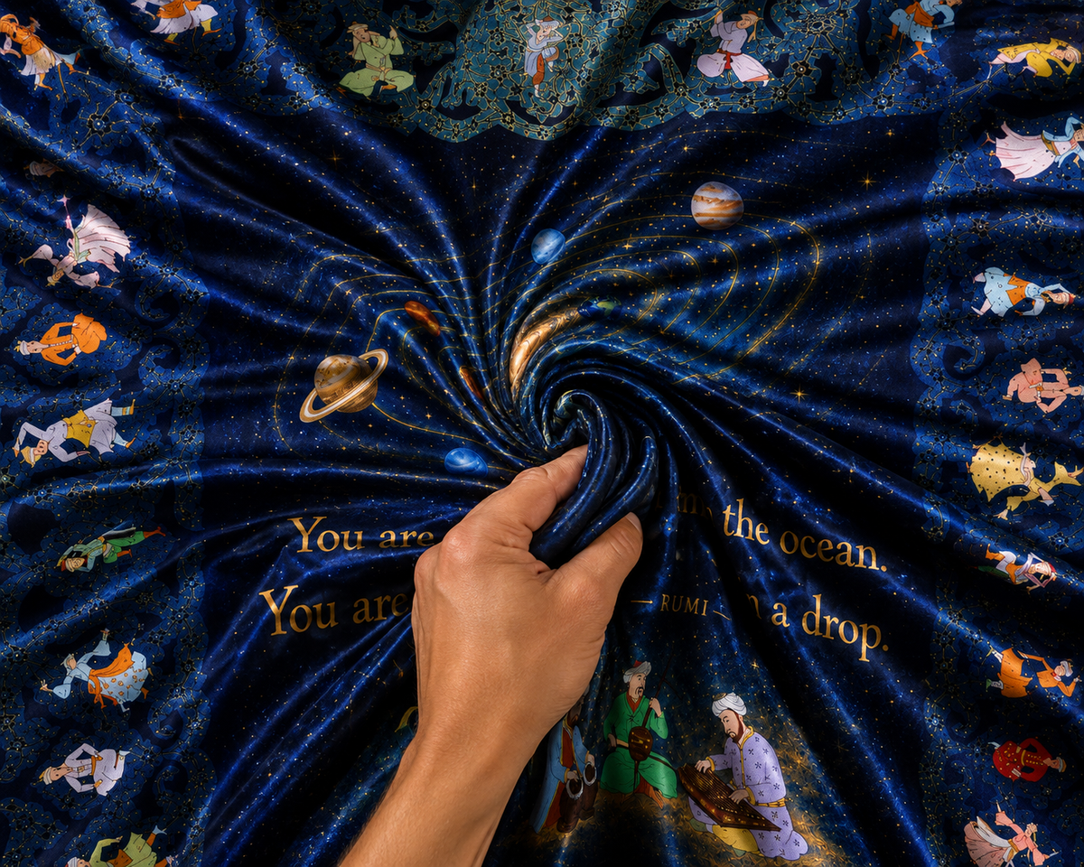Rumi Islamic Wall Tapestry