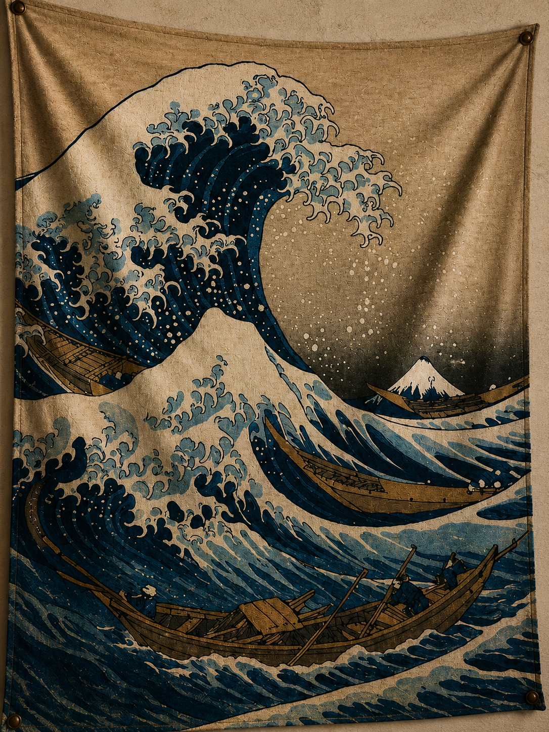 Ocean Wave Wall Tapestry