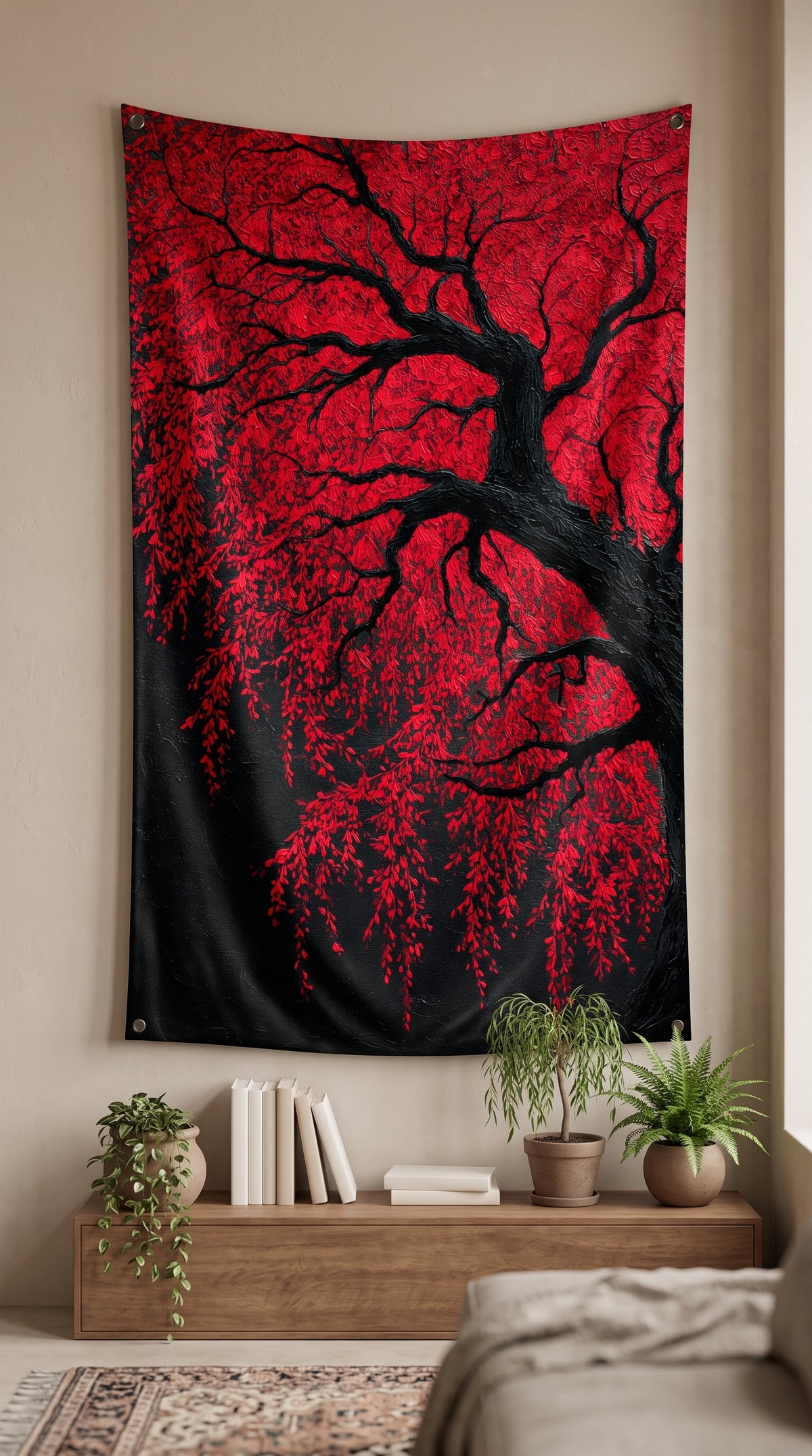 Tree of Love Wall Tapestry