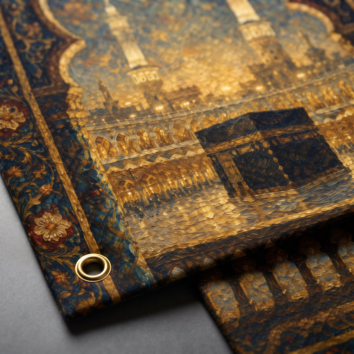 Masjid-e-Haraam Islamic Wall Tapestry
