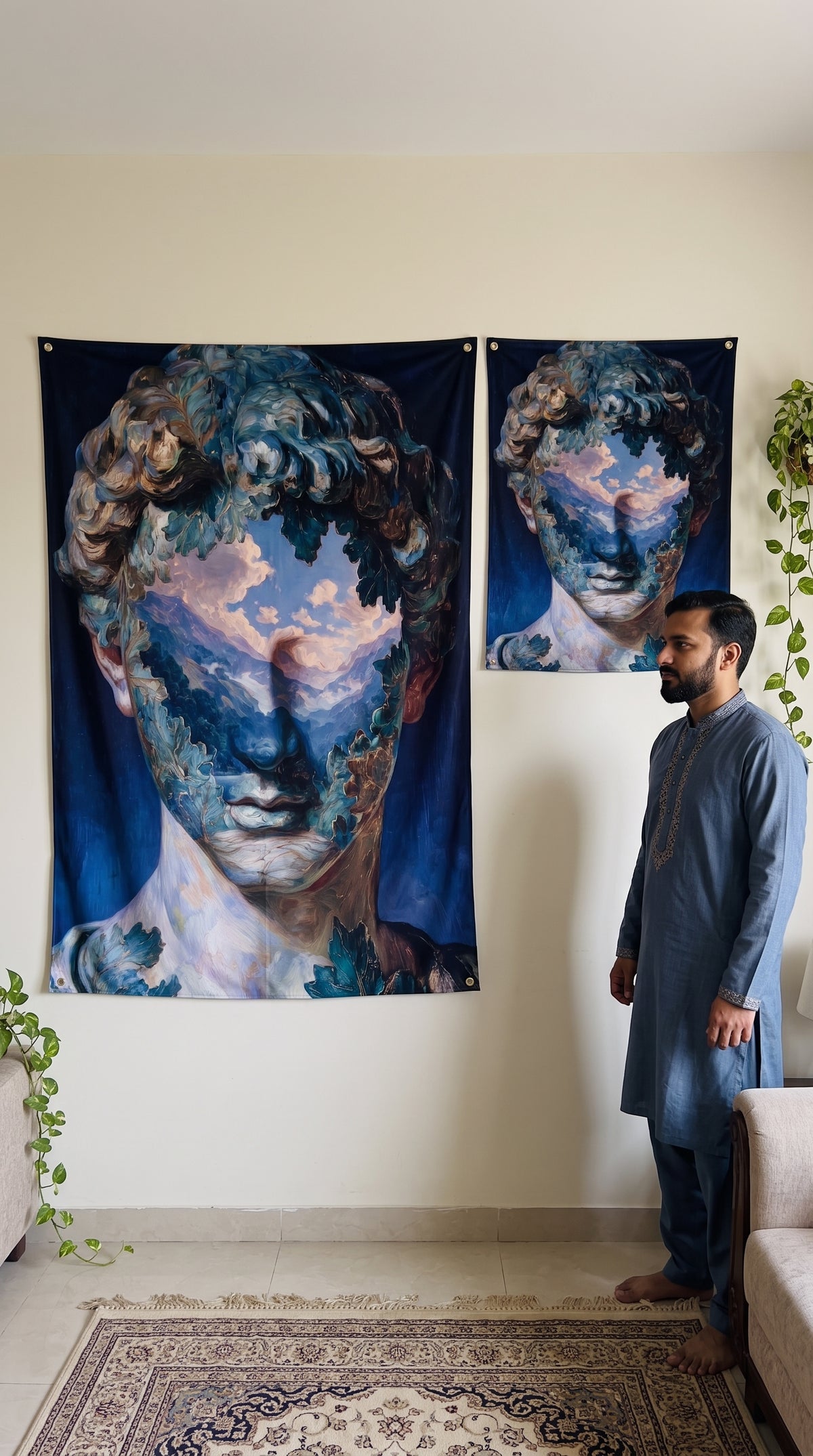 Plato Philosophy Wall Tapestry
