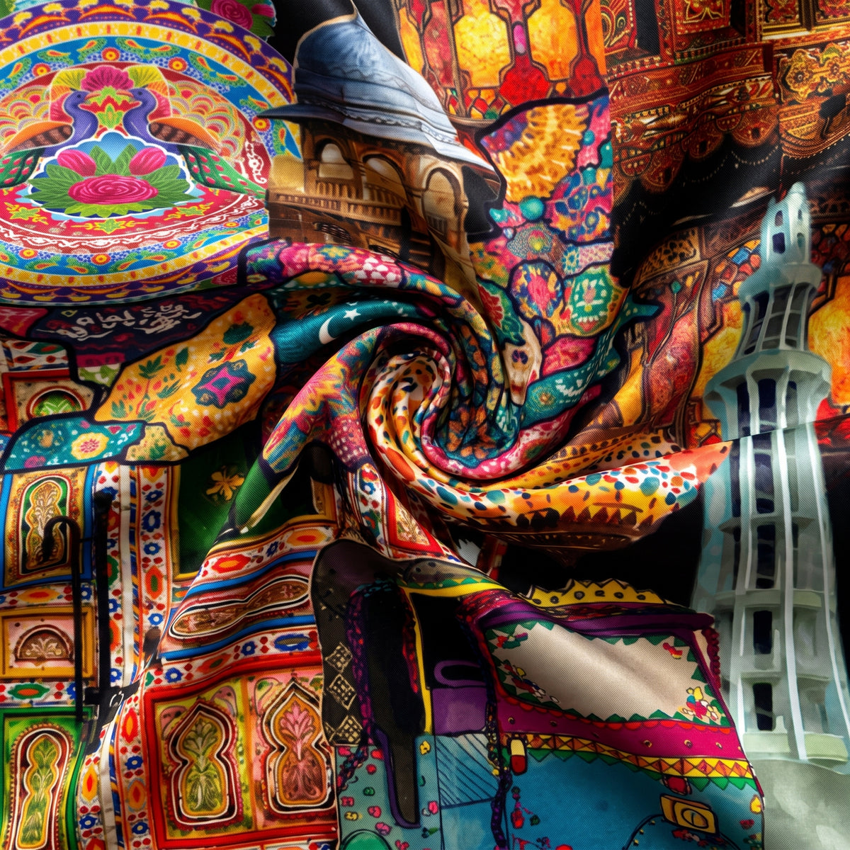 Pakistani Cultural Beauty Tapestry