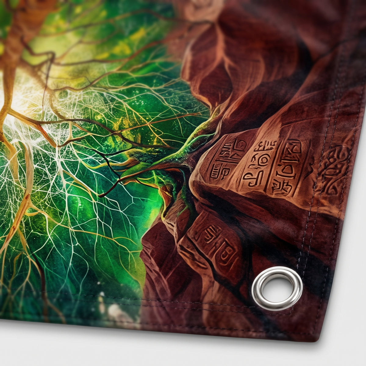 Sunlit Woods Wall Tapestry