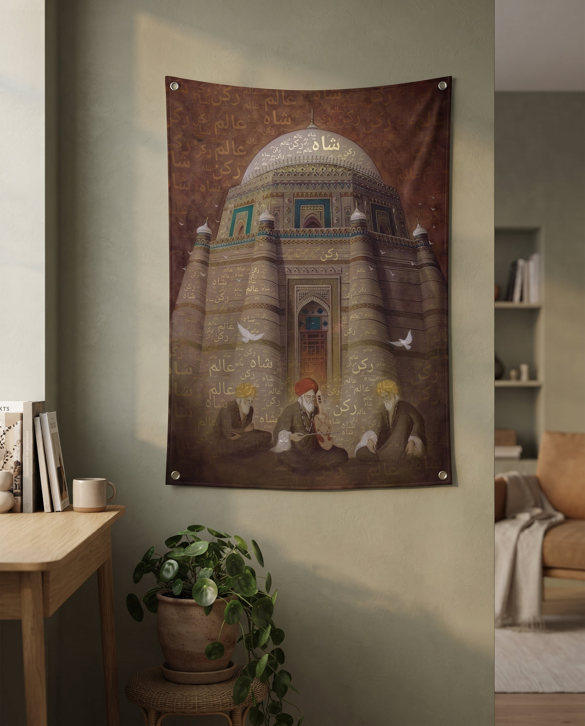 Historic Castle Wall Tapestry