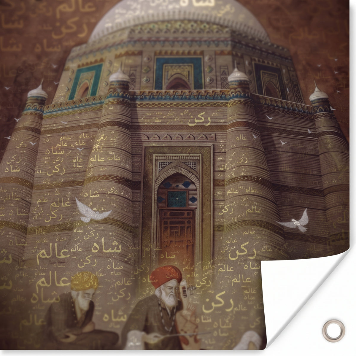 Historic Castle Wall Tapestry