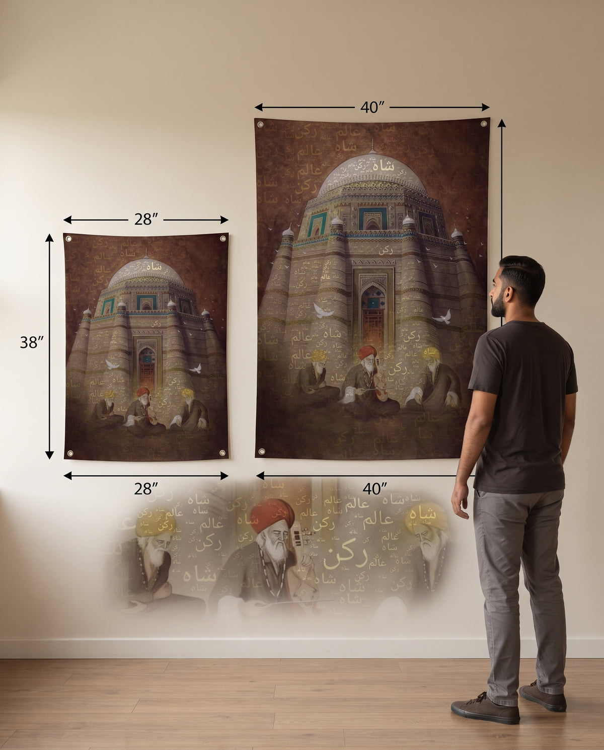 Historic Castle Wall Tapestry