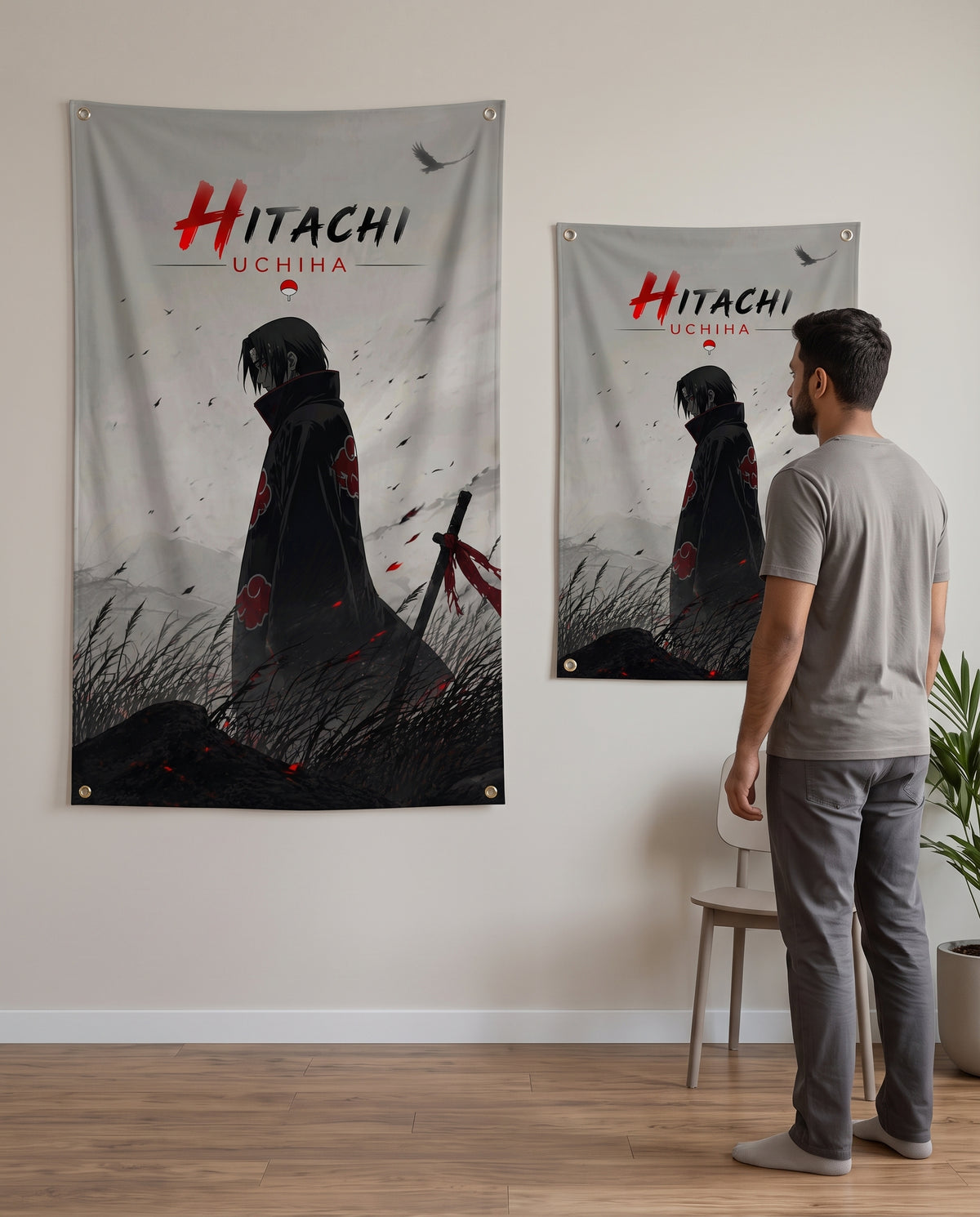 Itachi Uchiha Anime Wall Tapestry