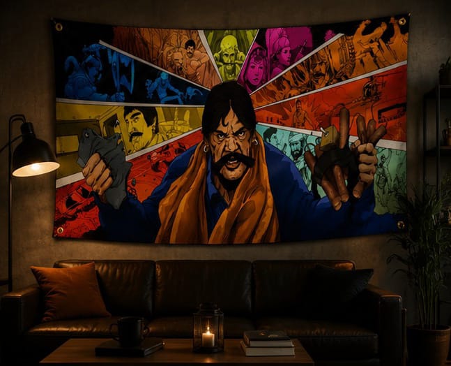 Sultan Rai Wall Tapestry