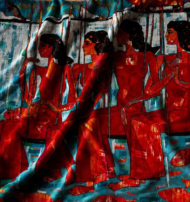 Premium Woman Art Tapestry