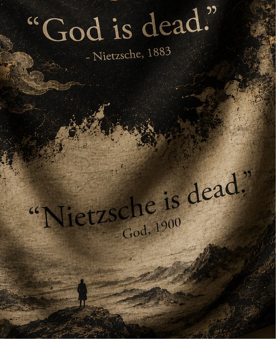 Friedrich Nietzsche Wall Tapestry