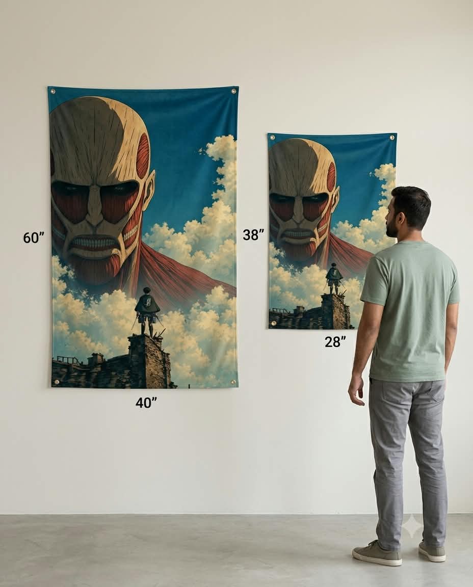 Attack on Titan Anime Wall Tapestry